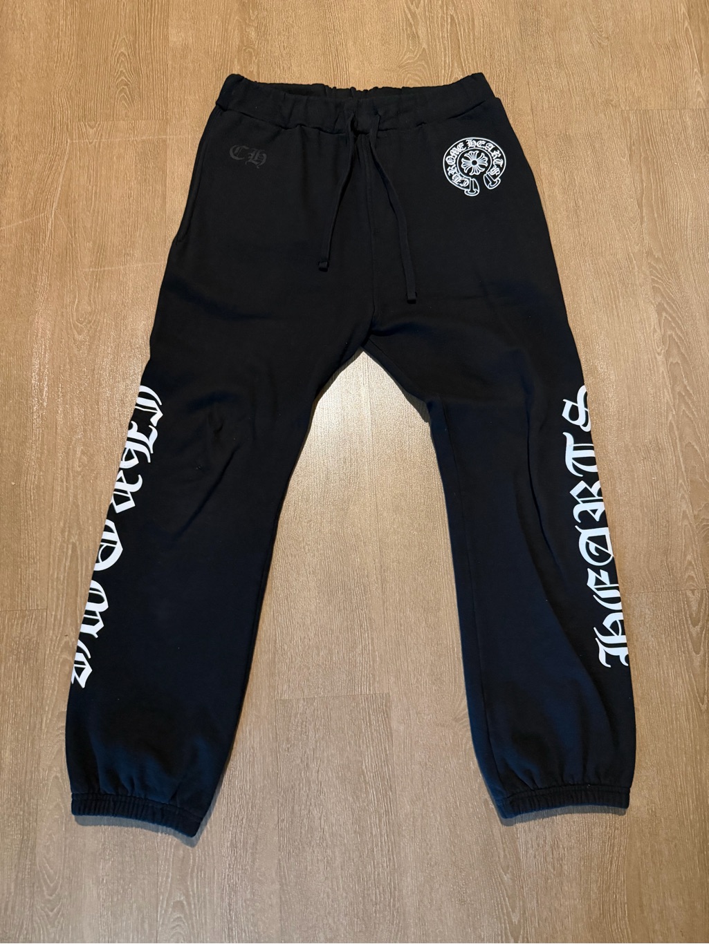 Chrome Hearts Script Logo Sweatpants Sz Large